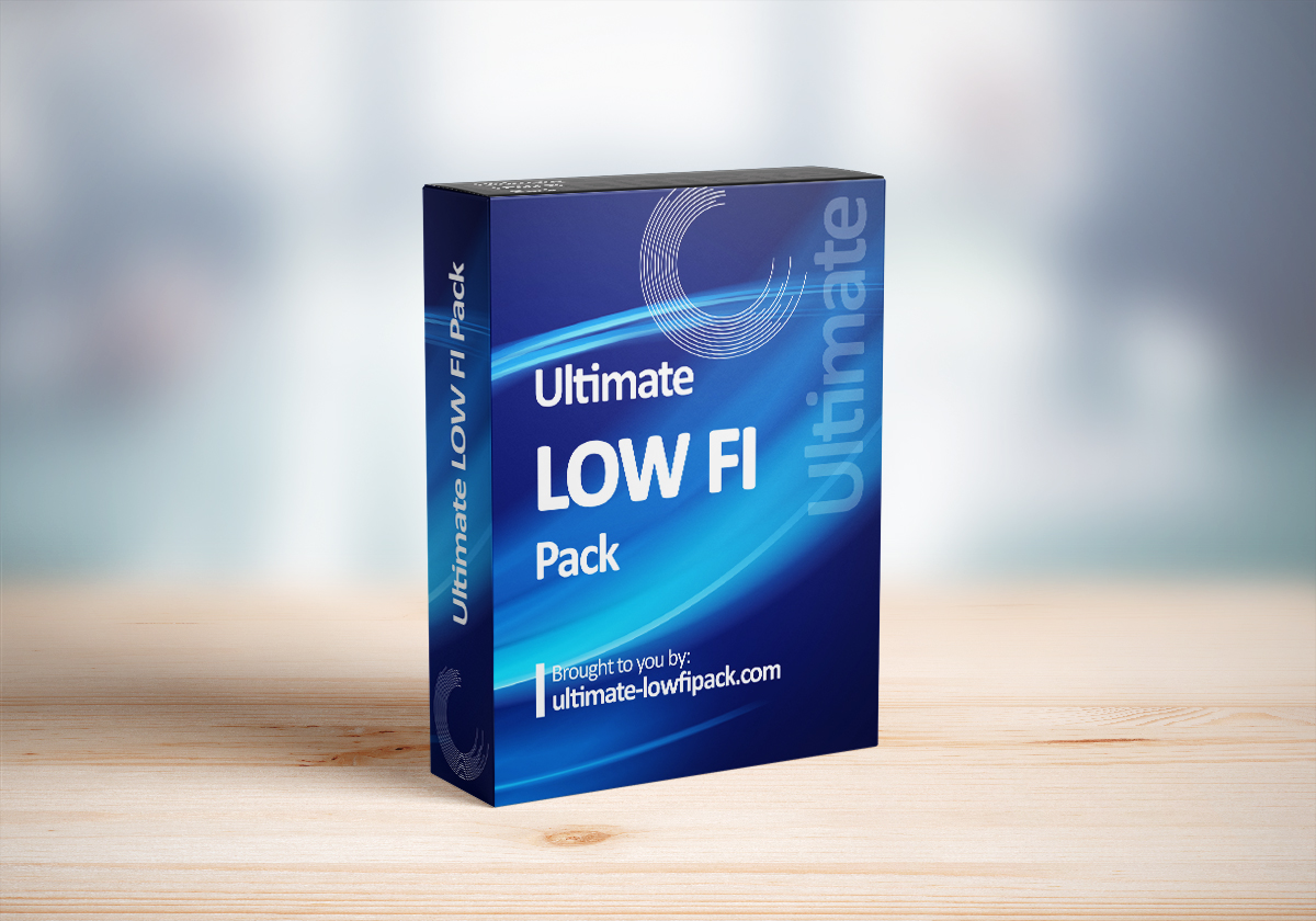 Ultimate Low Fi Pack Software Box Design