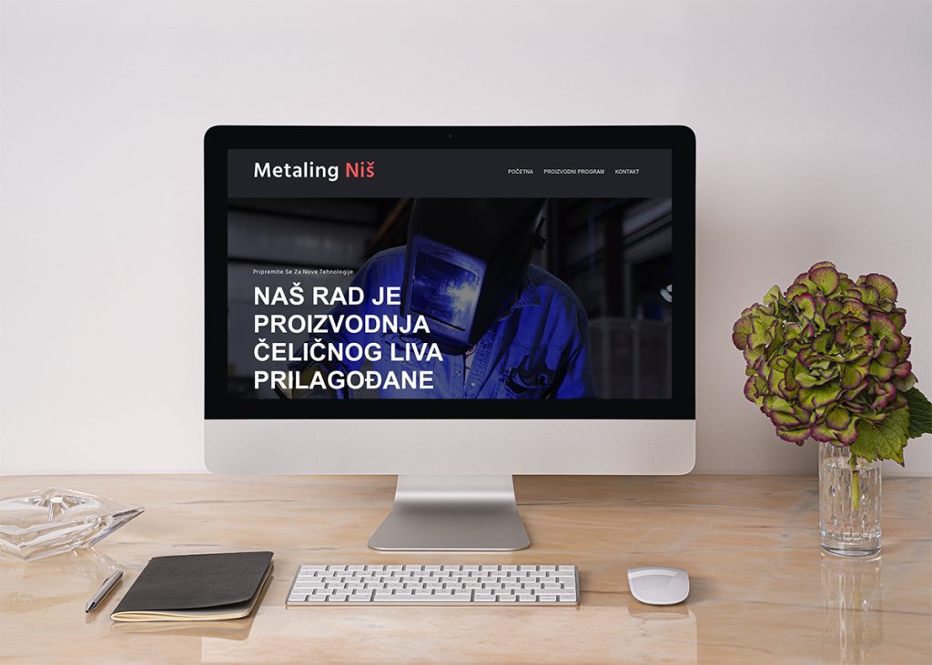 metaling-company-nis-website-design